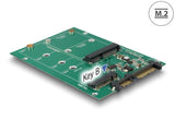 Конвертор Delock SATA 22 pin > 1 x M.2 + 1 x mSATA