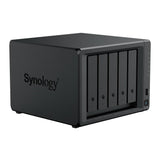 Мрежов сторидж Synology NAS DS1525+, за 5 диска, AMD Ryzen V1500B, 8GB DDR4 SODIMM