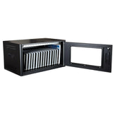 Универсален шкаф за зареждане на до 12 бр. таблети Estillo IP-2312 за монтаж на стена или свободностоящ, 12 x USB-C порта