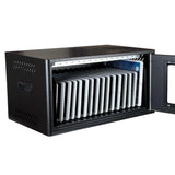 Универсален шкаф за зареждане на до 12 бр. таблети Estillo IP-2312 за монтаж на стена или свободностоящ, 12 x USB-C порта