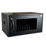 Универсален шкаф за зареждане на до 12 бр. таблети Estillo IP-2312 за монтаж на стена или свободностоящ, 12 x USB-C порта