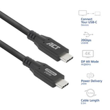ACT Кабел USB-C - USB-C, 0.5 м / USB4, 20Gbps, 240W