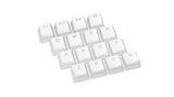 Капачки за механична клавиатура ENDORFY - 104 бр PBT, US Layout, Onyx White