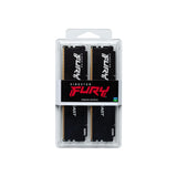 Памет Kingston FURY Beast Black 64GB(2x32GB) DDR5 6400MHz 32CL - KF564C32BBEK2-64