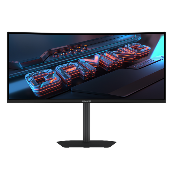 Геймърски Монитор Gigabyte G34WQCP - 34" SS VA WQHD 3440x1440, Curved 1500R, 180Hz, 1ms, HDR Ready