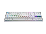 Безжична геймърска механична клавиатура Logitech G915X White Lightspeed TKL - GL Tactile Switch