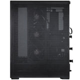 Кутия Lian-Li SUP01X Mid-Tower, Tempered Glass, Черна