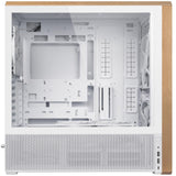 Кутия Lian-Li LANCOOL 217 Mid-Tower, Tempered Glass, Wood-White