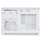 Кутия Lian Li DAN A3-mATX Wood Edition White, Tempered Glass, Micro Tower