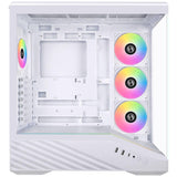 Кутия Lian Li Vector V100 ARGB Mid-Tower, Tempered Glass - White