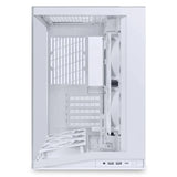 Кутия Lian Li O11 Dynamic Mini V2 Flow + 5 Вентилатора, Mini-Tower - White