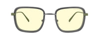 Геймърски очила GUNNAR Fallout Vault 33 Gunmetal/Olive - Amber