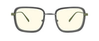 Геймърски очила GUNNAR Fallout Vault 33 Gunmetal/Olive - Clear