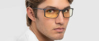 Компютърни очила GUNNAR Plaid Graphite - Amber