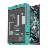 Кутия ASUS ROG Strix Helios II Hatsune Miku Edition E-ATX Mid-Tower