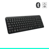 Безжична клавиатура Logitech K250 Graphite - Кирилизирана