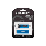 USB памет KINGSTON IronKey Keypad 200 - 32GB XTS-AES 256-bit