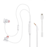 Слушалки JBL Quantum 50C, In Ear, Бели