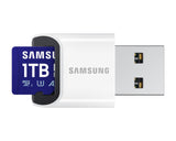 Карта памет Samsung PRO Plus 1 TB, microSDXC UHS-I Class 10, с адаптер