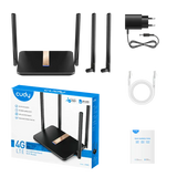 Безжичен рутер Cudy LT500D, 4G LTE, 5GHz, 1200 Mbps, 10/100