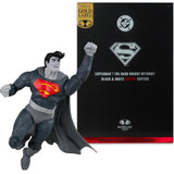 Фигурка DC Multiverse Superman (The Dark Knight Returns) Black & White Accent Edition Gold Label 7in