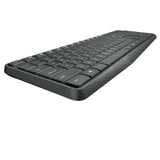 Kомплект безжични клавиатура с мишка Logitech MK235, Тъмносив