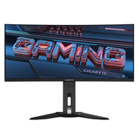 Гейминг монитор GIGABYTE MO34WQC - 34" QD-OLED, WQHD, 175Hz, 0.03ms, Vesa ClearMR 10000, HDR 400, KVM