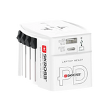 Skross универсален адаптер 220V , 30W, бял