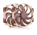 Комплект вентилатори Noctua, 2 x Fan 140mm - NF-A14x25r G2