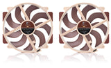 Комплект вентилатори Noctua, 2 x Fan 140mm - NF-A14x25r G2