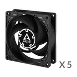 Комплект вентилатори 5-pack ARCTIC P8 80mm PWM PST