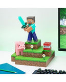 Лампа Paladone: Minecraft - Steve Diorama Light, PP9463MCF
