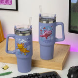 Чаша Paladone: Minecraft - Purple 900ml Multiway Travel Cup Straw,  PP14948MCF