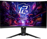 Геймърски Монитор ASRock PG27QRT2A - 27" VA 1500R, QHD(2560x1440), 180Hz, 1ms