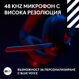 Геймърски безжични слушалки Logitech ASTRO A20 X Lightspeed - Черен