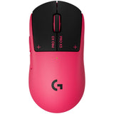 Геймърска мишка Logitech G Pro X3 Superstrike - Magenta Eclipse