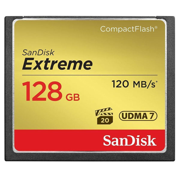 Карта памет SANDISK  Extreme® CompactFlash® Memory Card 128Gb