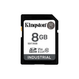 Карта памет Kingston 8GB SDHC Industrial C10, UHS-I, U3, V30, A1