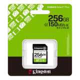 Карта памет Kingston Canvas Select Plus SD 256GB