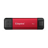 Флаш памет Kingston Dual USB-A/C Portable SSD 1TB - Black/Red