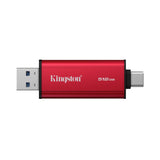Флаш памет Kingston Dual USB-A/C Portable SSD 512GB - Black/Red