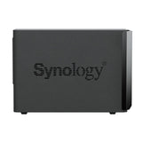 Мрежов сторидж Synology DS225+, за 2 диска, Intel Celeron J4125 , 2GB DDR4 SODIMM