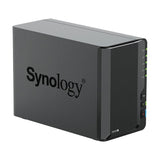 Мрежов сторидж Synology DS225+, за 2 диска, Intel Celeron J4125 , 2GB DDR4 SODIMM