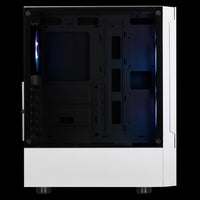 Gamdias кутия ATX - TALOS E3 MESH White - aRGB, Tempered Glass