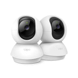 Охранителна WiFi камера TP-Link Tapo C210P2, 360°, Pan/Tilt - 2 Броя