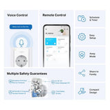 TP LINK TAPO P100 Смарт контакт 10A, 2300W, 2.4Ghz, задаване на график, таймер