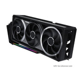 Брекет и кабел Lian Li 4 Slots Vertical GPU Kit v3, PCIe 5.0 за вертикален монтаж на видео карта - Черен