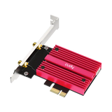 Мрежова карта Cudy WE9300S, Tri-Band WiFi 7 PCI-e, 5760 + 2880 Mbps