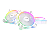 Комплект Вентилатори 3в1 ASUS PRIME MR120 ARGB Reverse White Edition