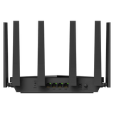 Безжичен рутер Cudy WR11000, BE11000 Tri Band Wi-Fi 7, 4x2.5Gbps порт, 6x5dBi антени